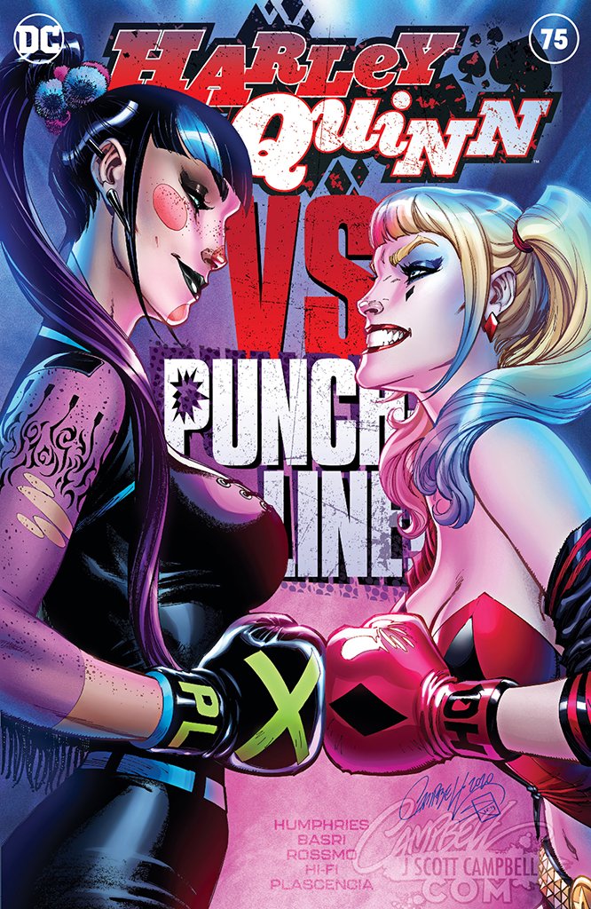 Original Art: Harley Quinn #75 JSC EXCLUSIVE variant A