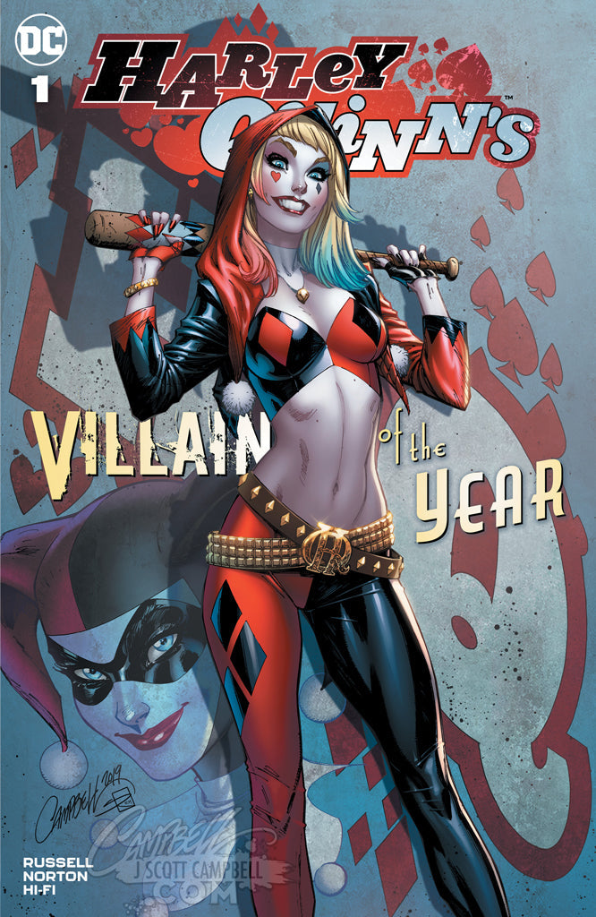 Harley Quinn's Villain of the Year #1 JSC EXCLUSIVE Cover A