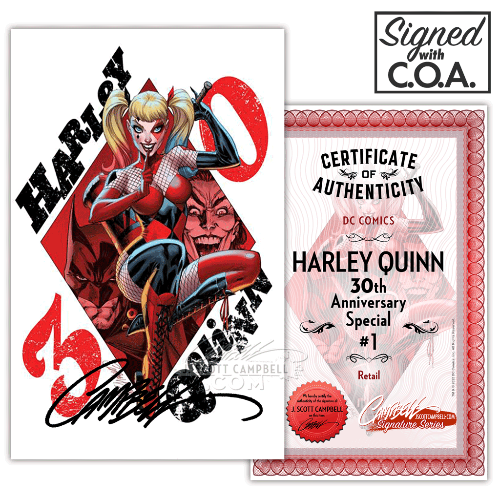 Harley Quinn 30th Anniversary Special #1 JSC EXCLUSIVE