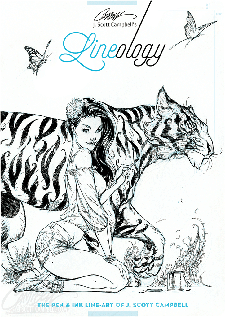 Lineology: The Pen & Ink Line-Art of J. Scott Campbell