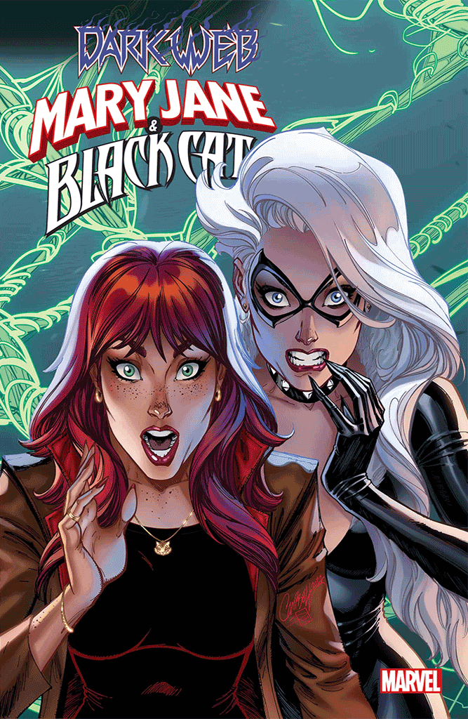 Mary Jane and Black Cat #2 "Dark Web" J. Scott Campbell