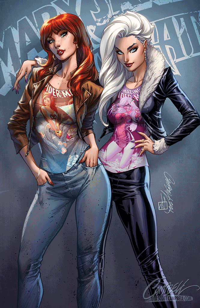 (ARCHIVED) (SOLD OUT) Mary Jane and Black Cat: Beyond #1 JSC Artist EXCLUSIVE Cover D