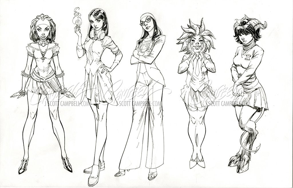 Original Art: Strange Academy #1