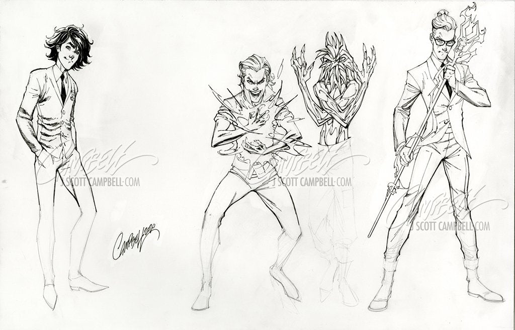 Original Art: Strange Academy #1