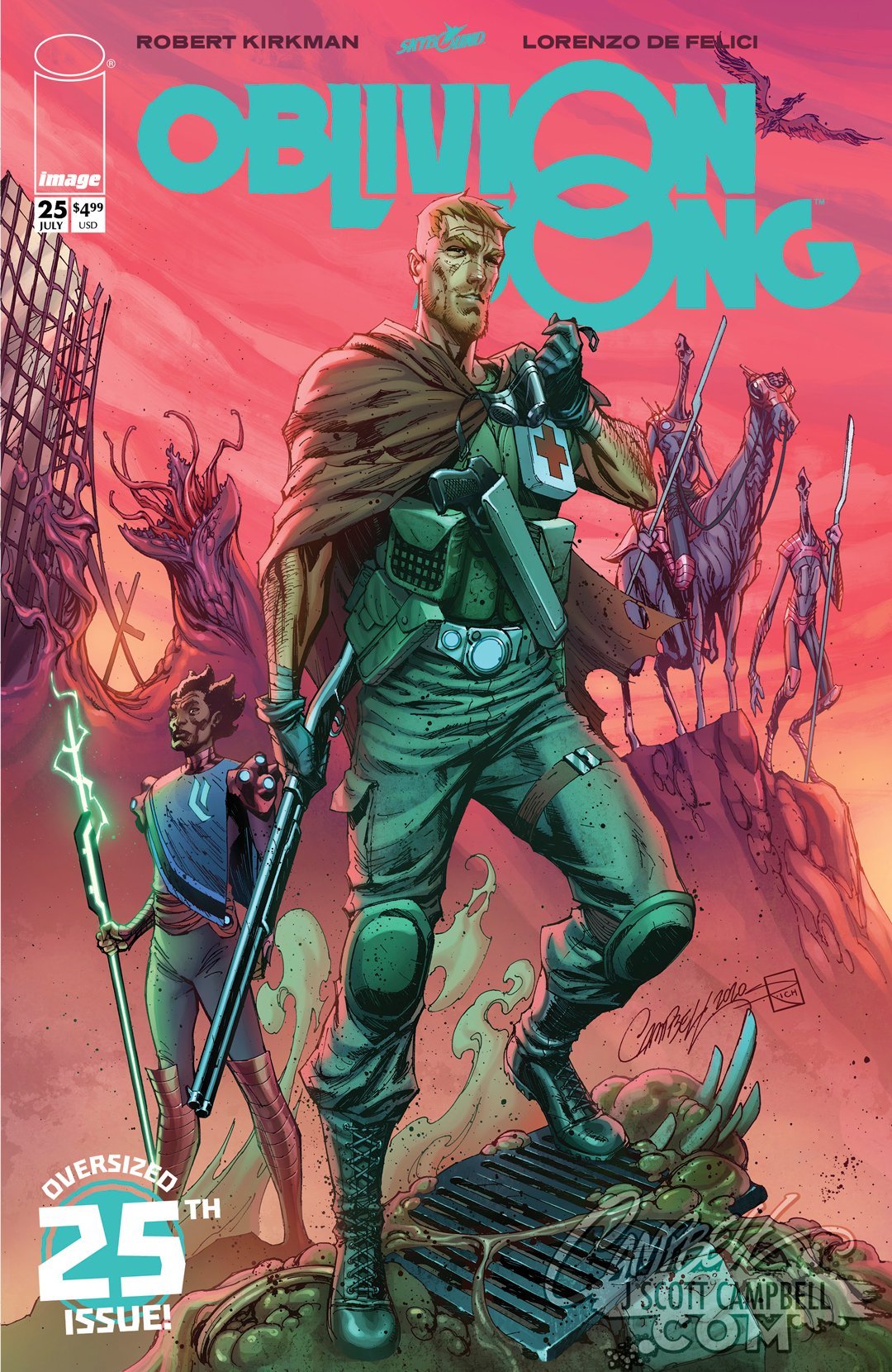 Original Art: Oblivion Song #25 Anniversary Issue