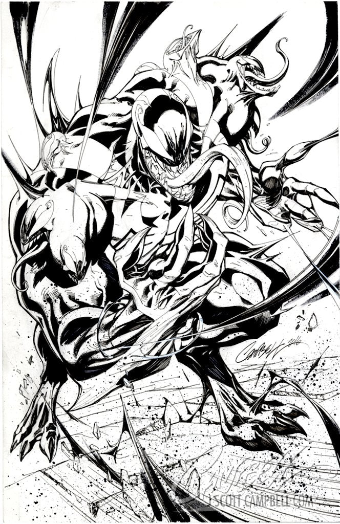 Original Art: Venom #3 1:100 INCENTIVE