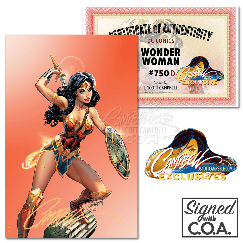 Wonder Woman #750 JSC EXCLUSIVE Cover D