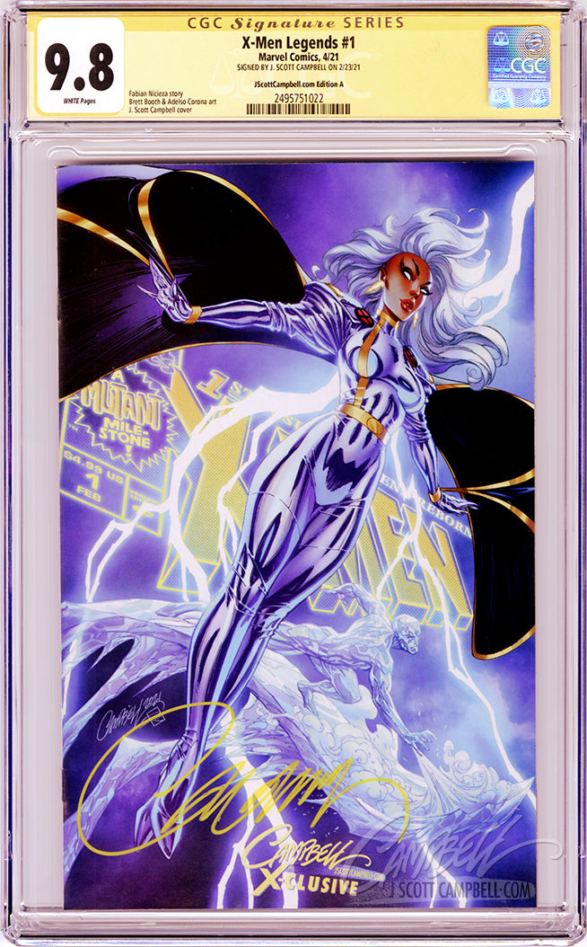 CGC 9.8 SS X-Men Legends #1 JSC EXCLUSIVE cover A - LAST COPIES