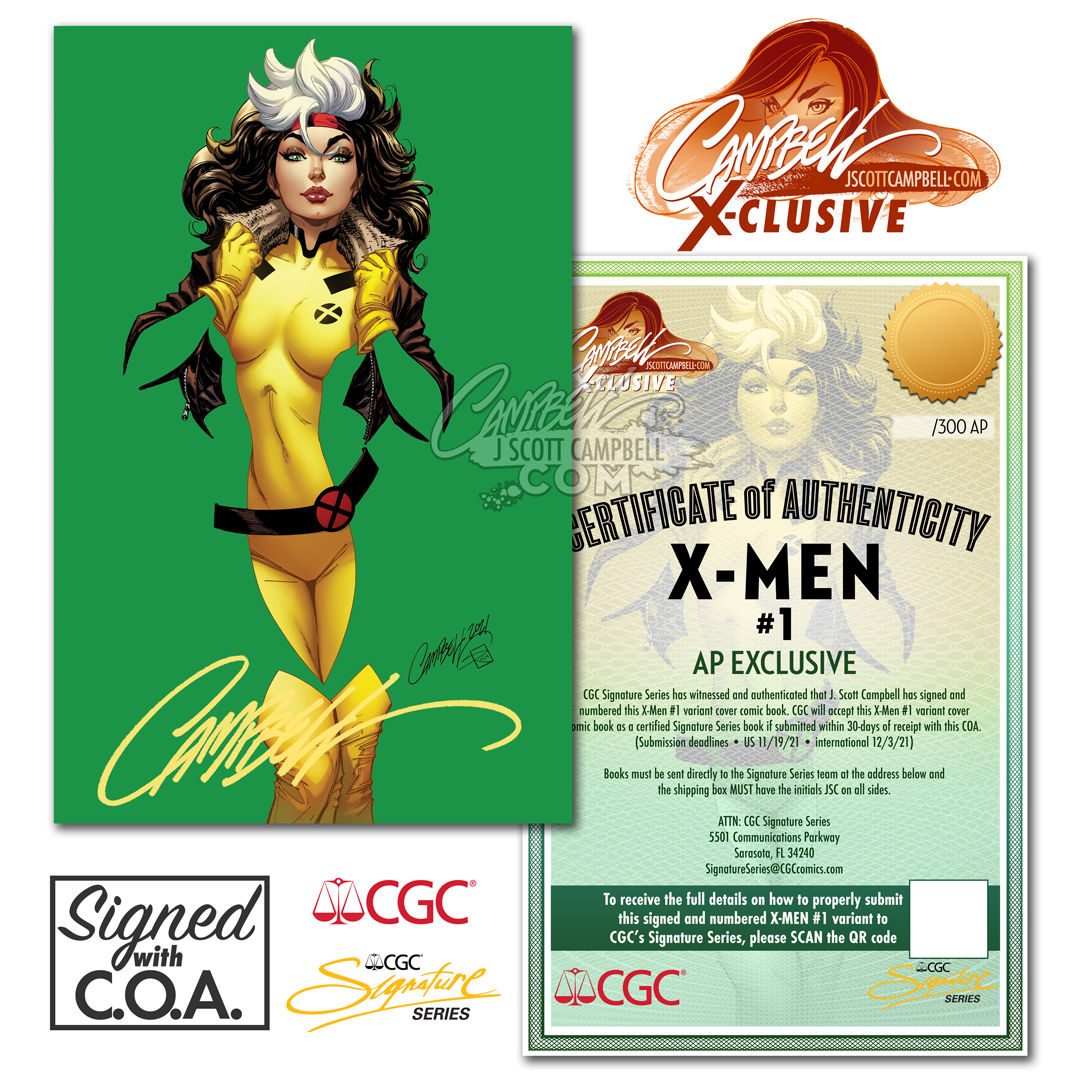 X-Men #1 'Rogue' AP (1 to 300) JSC EXCLUSIVE