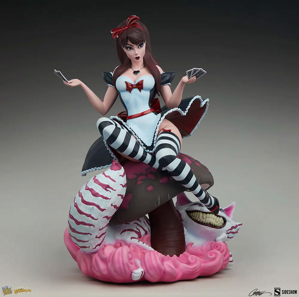 FairyTale Fantasies Alice "Game of Hearts" Edition statues