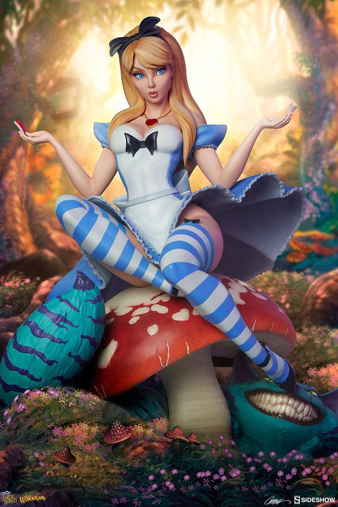 J Scott Campbell Alice in Wonderland Statue