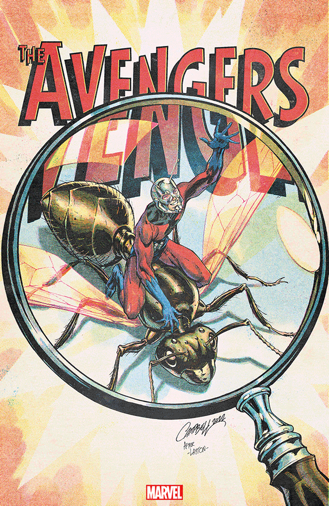 All-Out Avengers #1 "Ant-Man" JSC [C] INCENTIVE 1:200 Retro