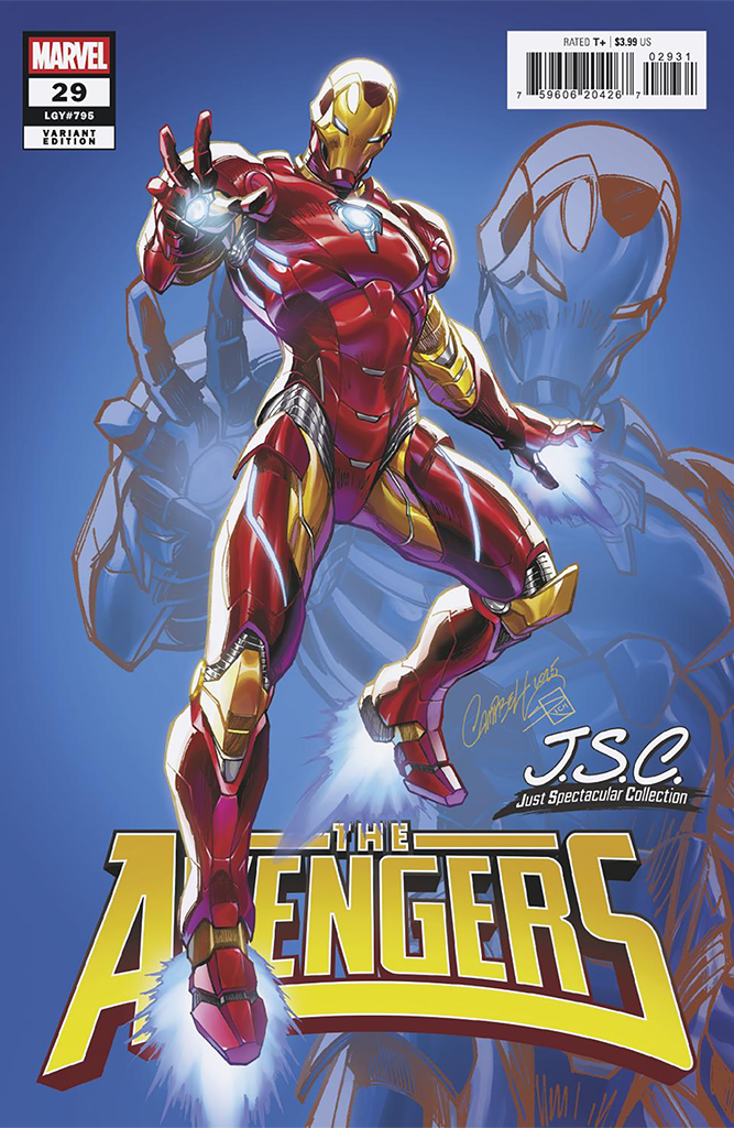 Avengers #29 [A] J. Scott Campbell Trade Dress (2025)