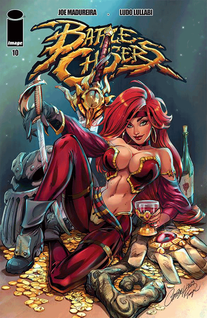 Battle Chasers #10 J. Scott Campbell