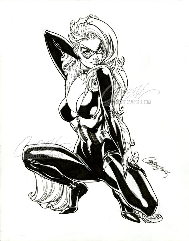 Original Art: Black Cat #1 (2025)