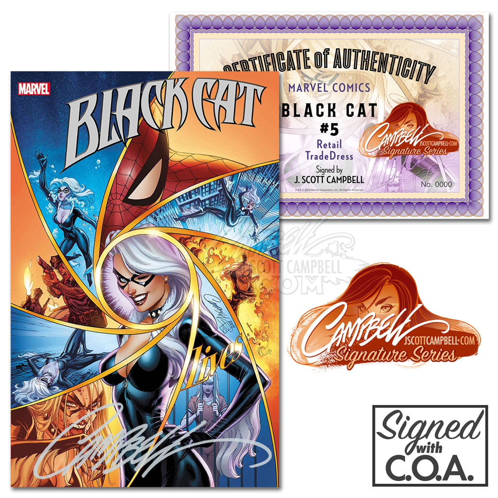 Black Cat #5 J. Scott Campbell [A] Trade Dress