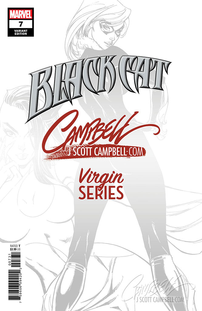 Black Cat #7 J. Scott Campbell Cover B JSC EXCLUSIVE