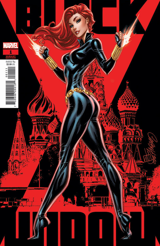 Black Widow #3 #213/300 Glow in the dark and signed by j outlet scott campbell