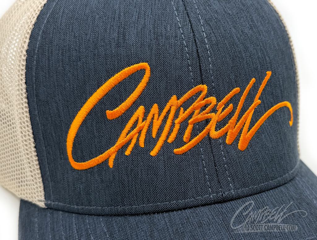 Campbell 2022 Baseball Cap Denim/Tan/Copper (2022)