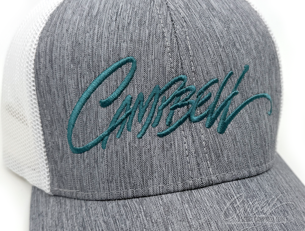 Campbell 2022 Baseball Cap Gray/White/Green (2022)