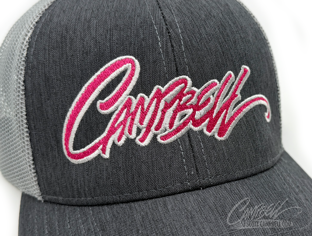 Campbell 2024 Baseball Cap Denim/Magenta (2024)