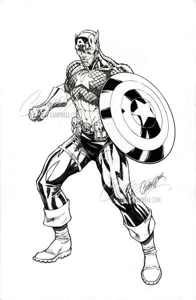 Original Art: Captain America #2 (2025)