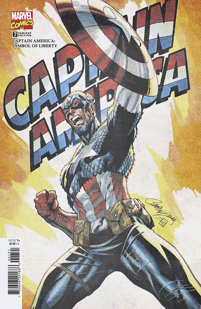 Captain America: Sentinel of Liberty #7 JSC [C] INCENTIVE 1:200 Retro