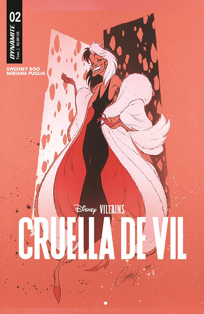 Disney Villains: Cruella de Vil #2 J. Scott Campbell