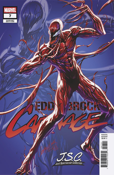 Eddie Brock: Carnage #7 [A] J. Scott Campbell Trade Dress (2025)