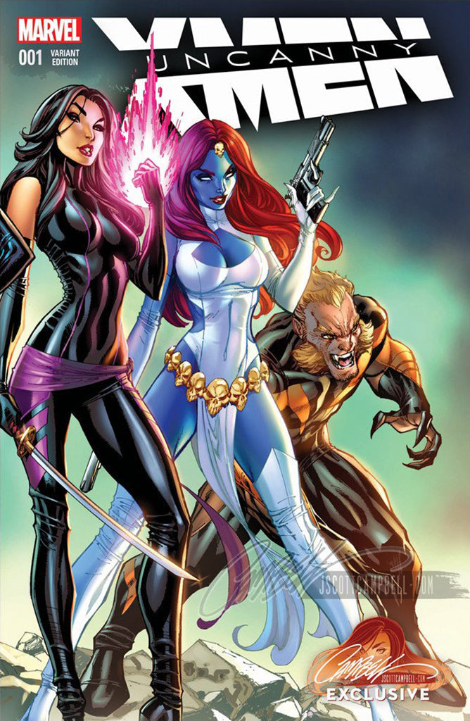 Uncanny X-Men #1 JSC EXCLUSIVE Cover D (2016)