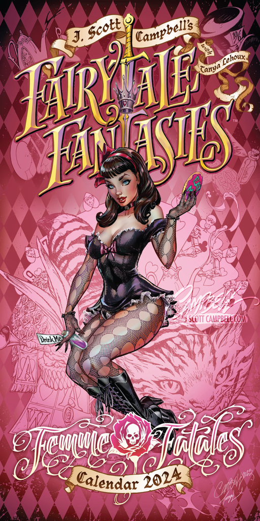 J. Scott Campbell's FairyTale Fantasies Calendar 2014 – J. Scott Campbell  Store