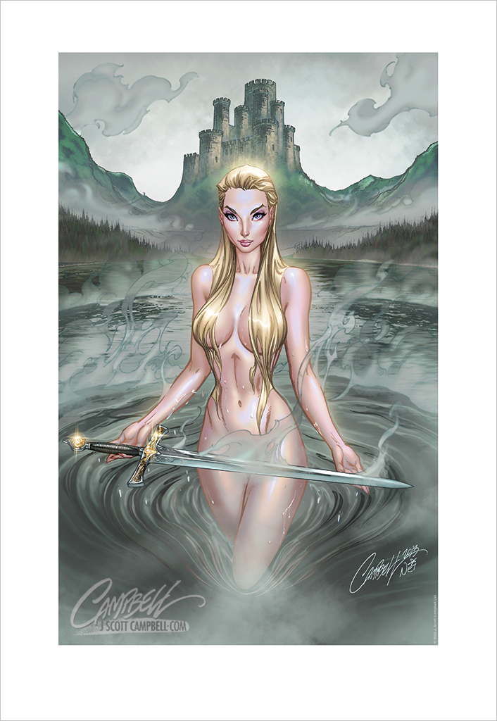 FTF Lady of the Lake 2014 Print 13x19