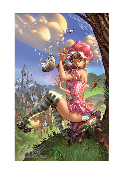 USAヴィンテージ♡ぽっちゃり三つ編みのLITTLE MISS MUFFET♪ USAヴィンテージ♡ぽっちゃり三つ編みのLITTLE MISS MUFFET♪