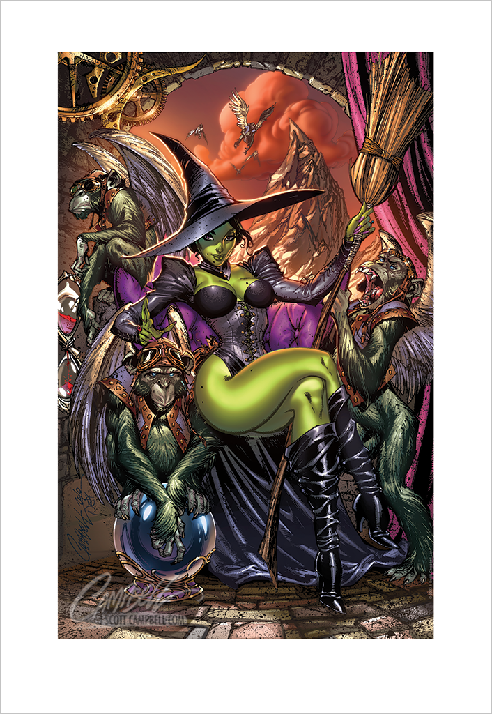 FTF Oz's Wicked Witch 2011 Print 13x19