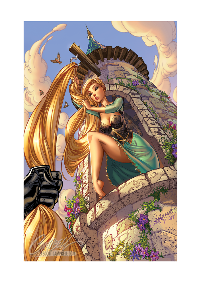FTF Rapunzel 2014 Print 13x19