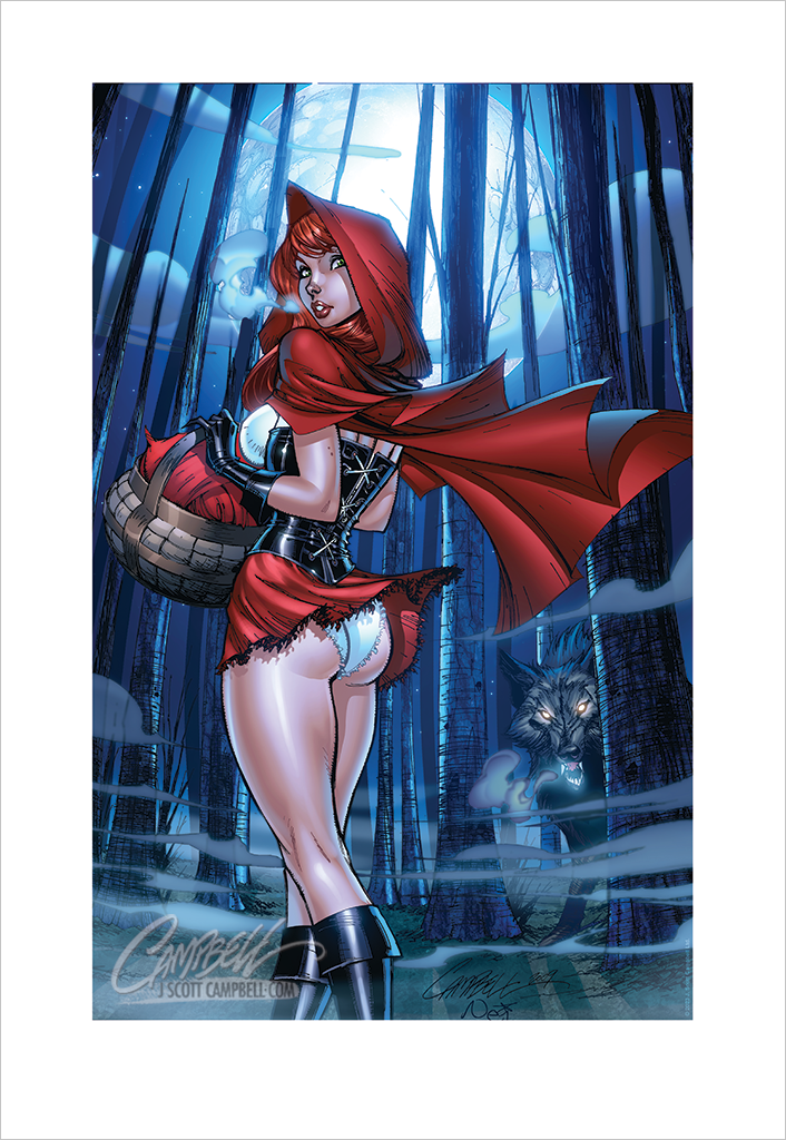 FTF Red Riding Hood 2010 Print 13x19