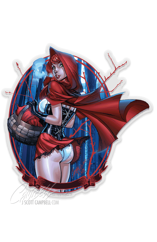 FTF Red Riding Hood (2010) Clear Sticker