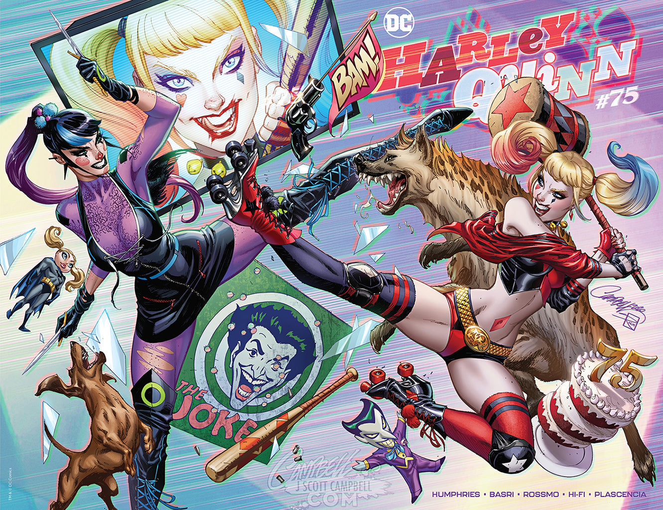 Harley quinn deals punchline metal cover 7/20