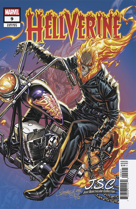 Hellverine #9 [A] J. Scott Campbell 