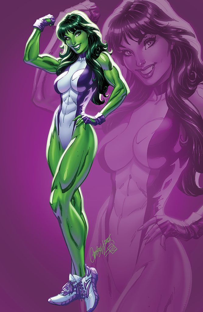 Imperial War: Planet She-Hulk #1 [B] J. Scott Campbell Virgin INCENTIVE 1:100 (2025)