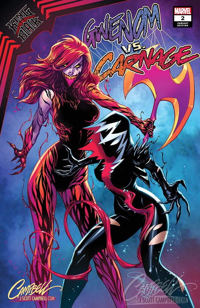 King in Black: Gwenom vs. Carnage #2 JSC EXCLUSIVE Cover A "Venomized"