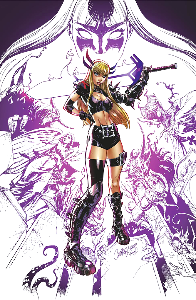 Magik #1 [H] J. Scott Campbell 2nd Printing INCENTIVE 1:25 (2025)