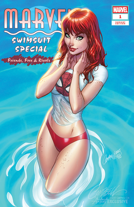 Marvel Swimsuit Special: Friends, Foes & Rivals #1 [A] JSC Artist EXCL