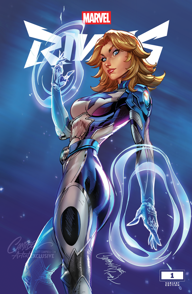SOLD - Original Art: Marvel Rivals #1 JSC EXCLUSIVE Cover C "Invisible Woman" (2025)