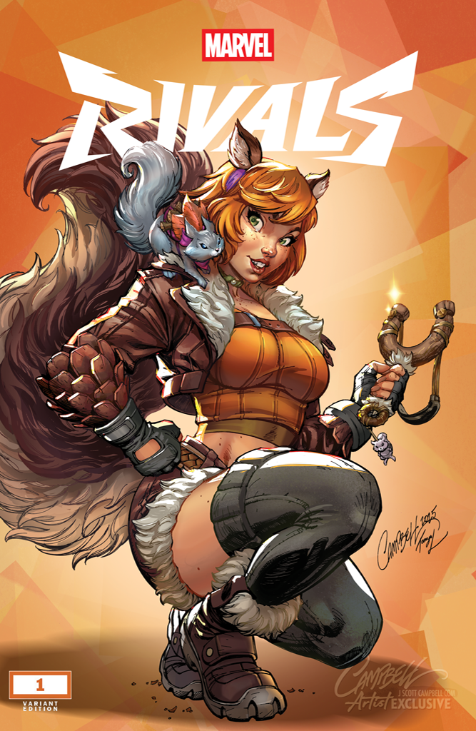 Original Art: Marvel Rivals #1 JSC EXCLUSIVE Cover D "Squirrel Girl" (2025)