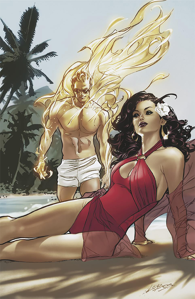 Marvel Swimsuit Special: Friends, Foes & Rivals #1 [F] Villalobos INCENTIVE 1:100 Variant (2025)