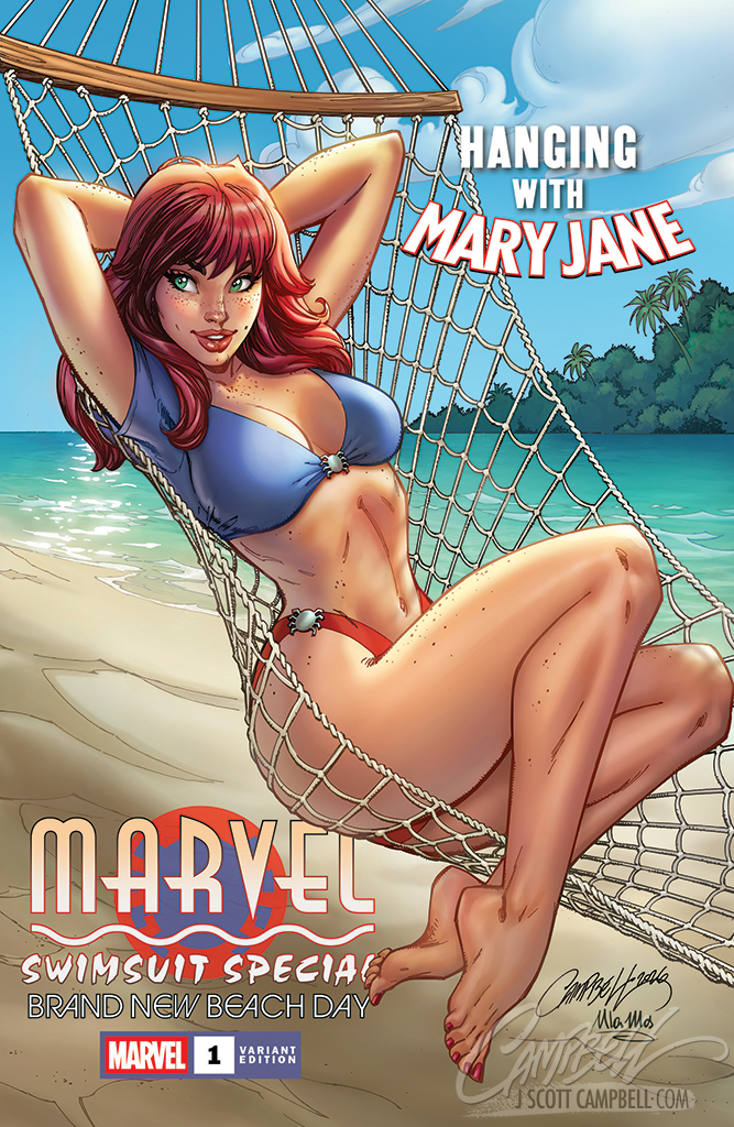 Marvel Swimsuit Special: BNBD #1 [A] JSC Artist EXCLUSIVE Cover A "MJ" (2026)