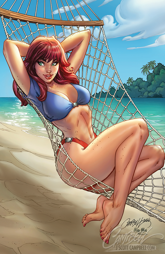 Marvel Swimsuit Special: BNBD #1 [vA] JSC Artist EXCLUSIVE Cover vA "MJ virgin" (2026)