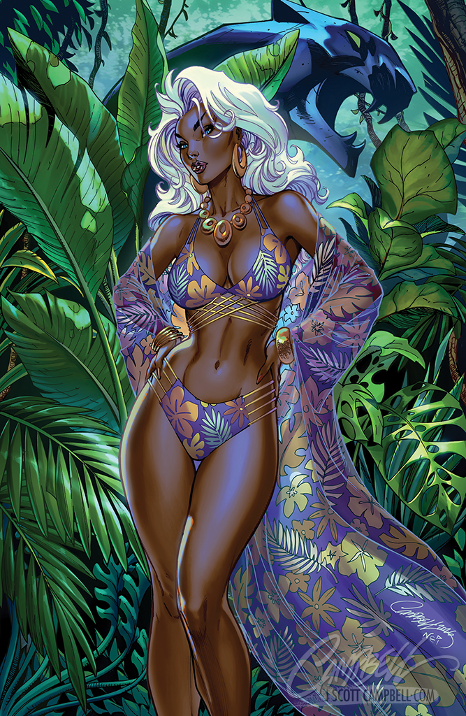 Marvel Swimsuit Special: BNBD #1 [vC] JSC Artist EXCLUSIVE Cover vC "Storm virgin" (2026)