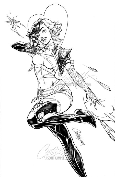 Original Art: Marvel Rivals #1 JSC EXCLUSIVE Cover B 